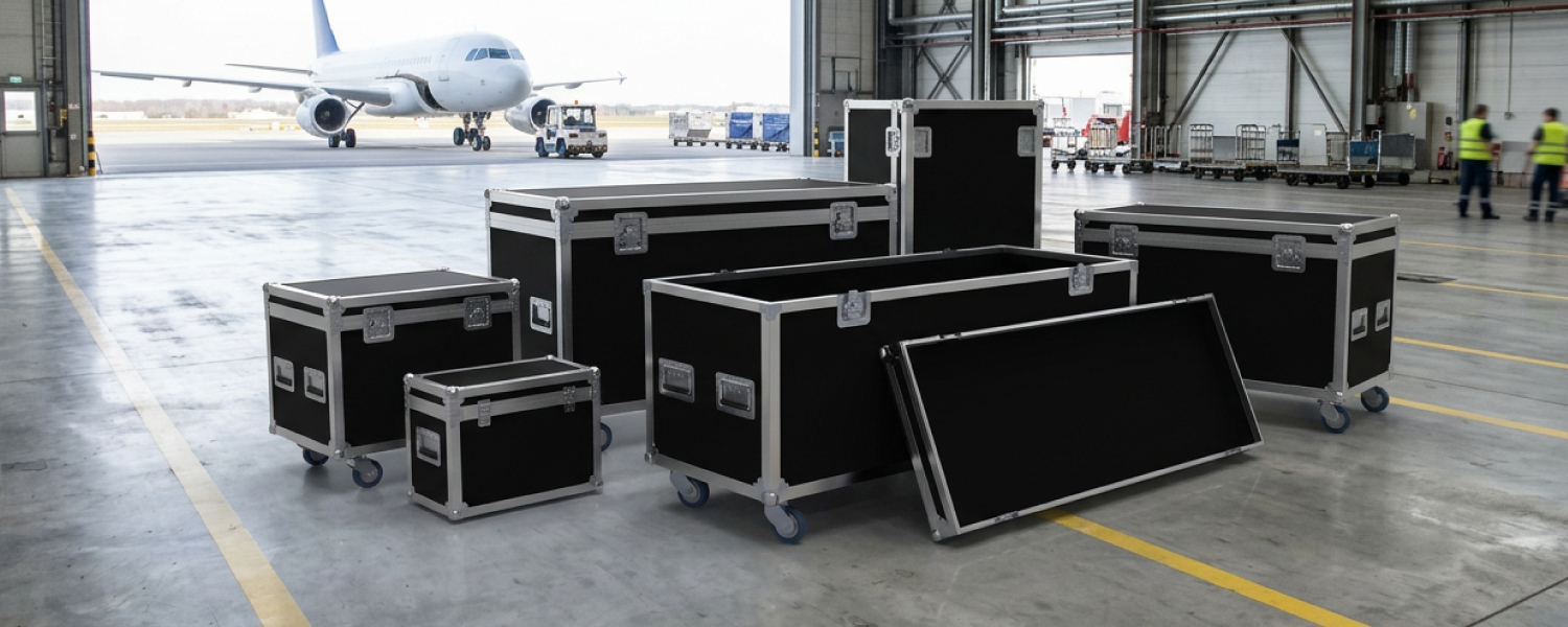 Flight case a medida vs flight case estándar: diferencias y ventajas