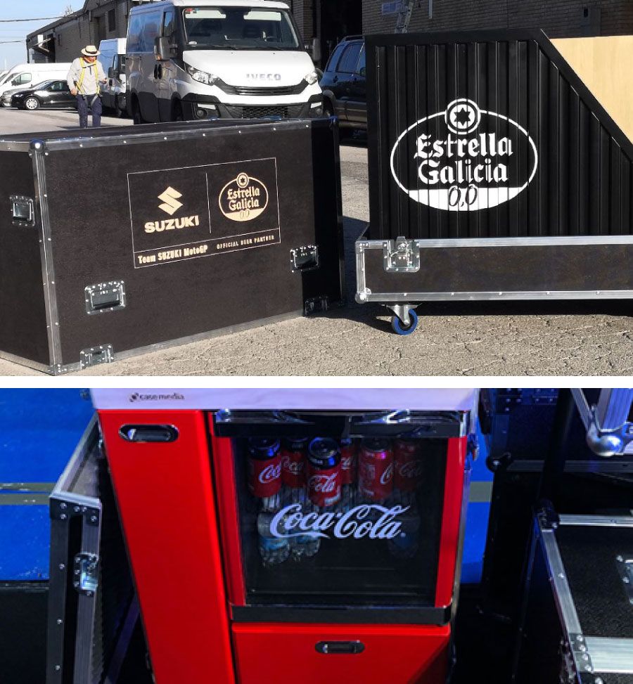 Mueble bar portátil, disfruta de nuestras flight cases